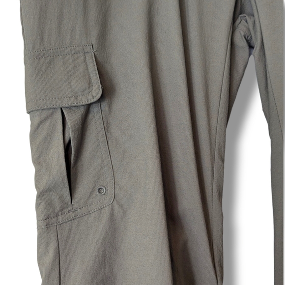 REI Sahara Convertible Pants Stone Blue Camping Fishing Hiking Travel: 14 - Picture 4 of 11